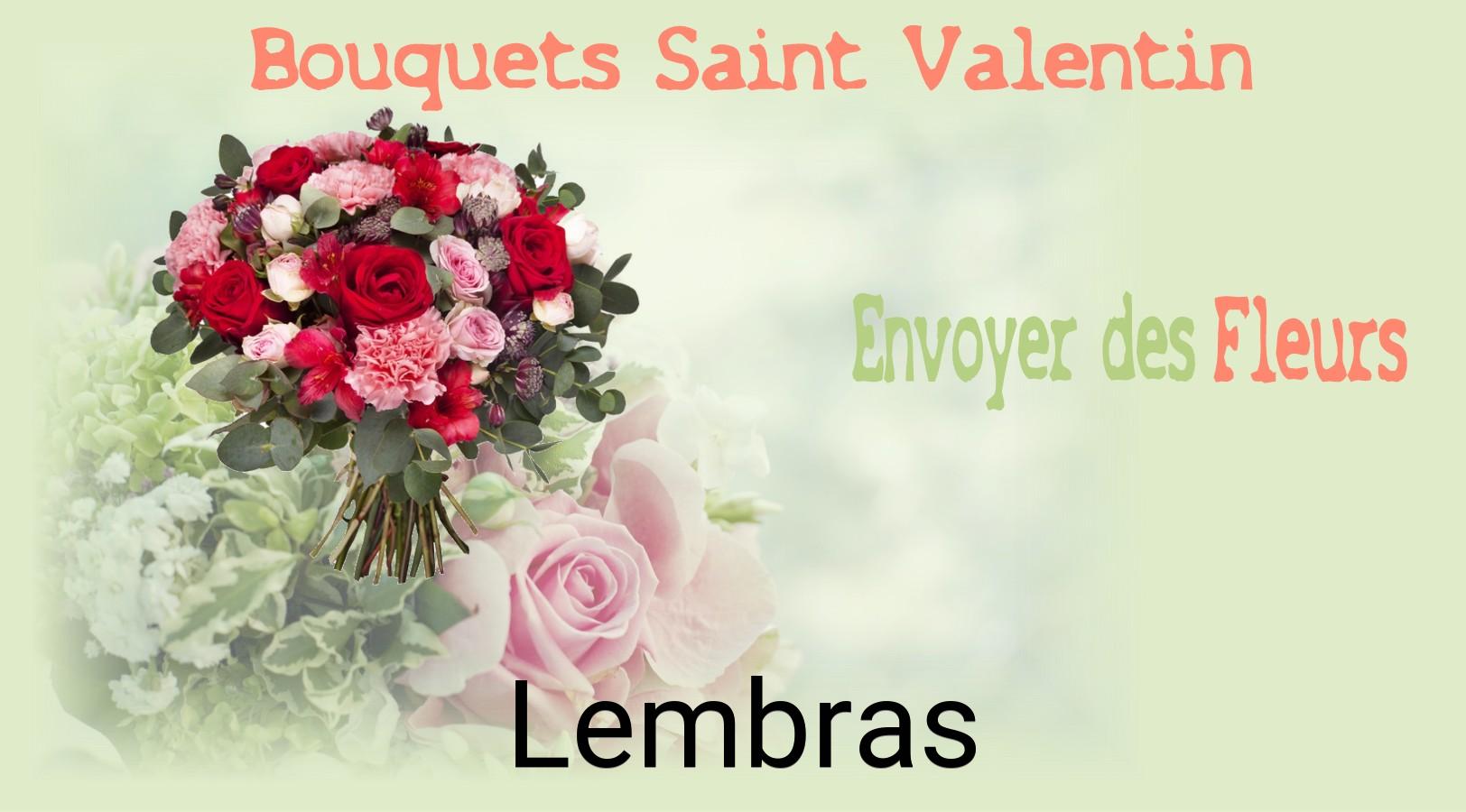 Roses de Saint-Valentin livrées à Lembras
